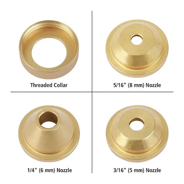 Husky Hopper Gun Texture Sprayer Replacement Nozzles (3-Pack