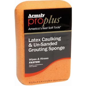 Latex Caulking and Un-Sanded Grouting Sponge (Case of 6)