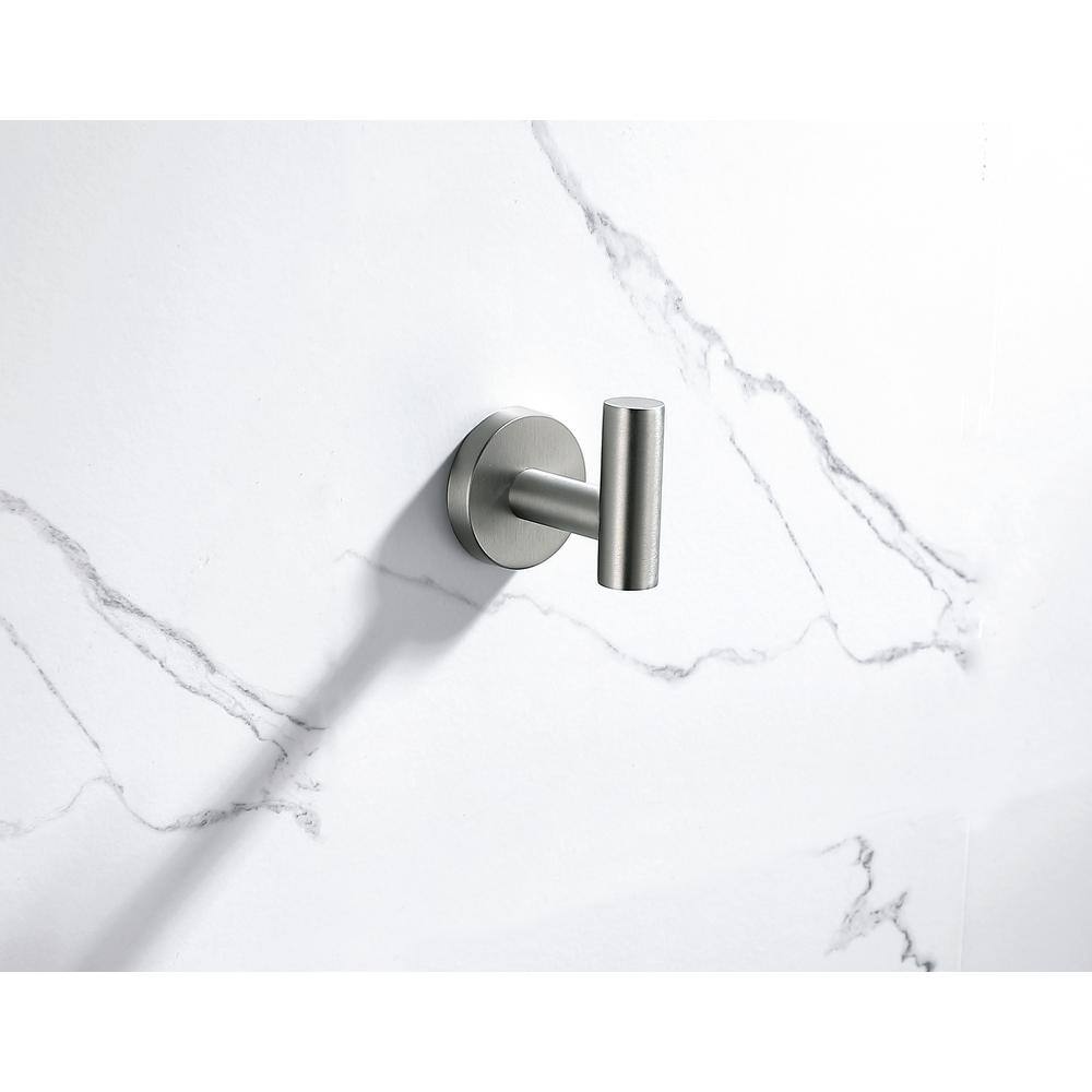 Stainless Steel Brushed Nickel 3-Piece Bathroom Hardware Set