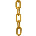 2 in. (#8 mm to 51 mm) x 50 ft. Plastic Chain in Gold