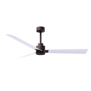 Alessandra 56 in. 6 fan speeds Ceiling Fan in Bronze with Remote Control Included