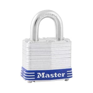 Outdoor Padlock with Key, 1-9/16 in. Wide