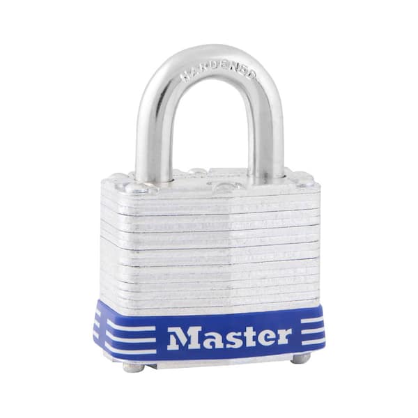 Master Lock Keyed Padlock, 1-9/16-in Wide x 7/8-in Shackle in the Padlocks  department at