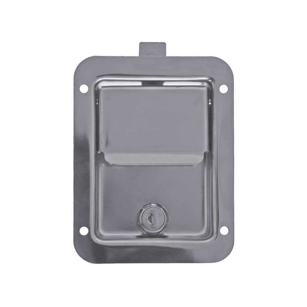 Stainless Steel Single Point Locking Paddle Latch - Thru-Hole Mount price history on PriceWatchPro