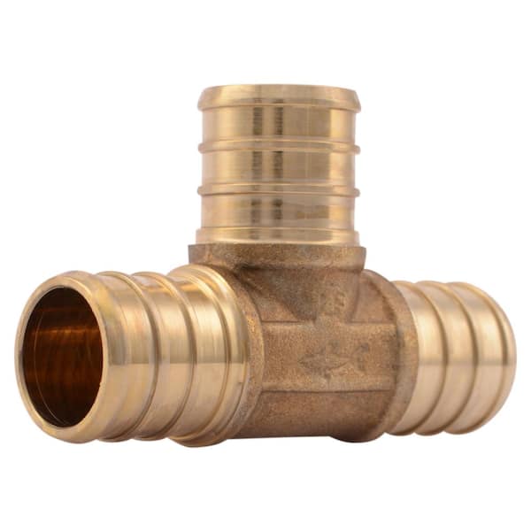 3/4 in. PEX Crimp Brass Tee