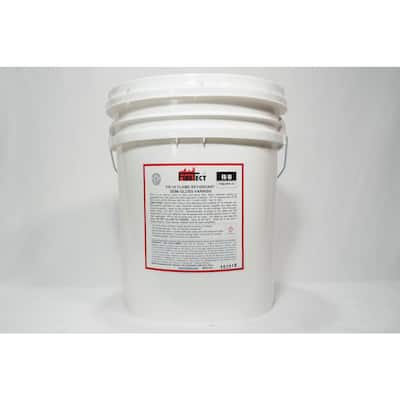FR-10 5 gal. Clear Semi-Gloss Interior Fireproofing Flame Retardant Coating for Wood