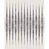 GALEY ALIX 30.75 sq. ft. Charcoal The Charlye Ikat Vinyl Peel and Stick Wallpaper Roll LX10400