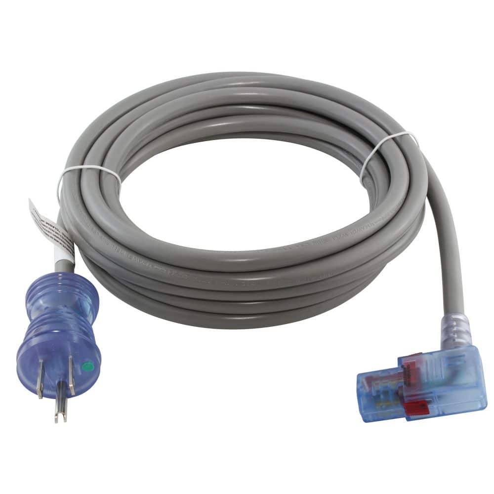 15FT 14 / 3 15A Indoor Medical Grade Power Cord with Locking Right Angle IEC C13 in Gray price history on PriceWatchPro