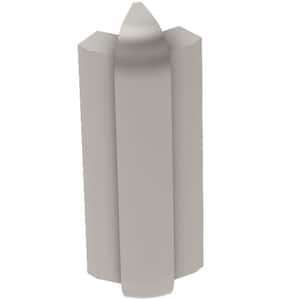 Rondec-Step Satin Nickel Anodized Aluminum 3/8 in. x 1-7/8 in. Metal 135° Outside Corner