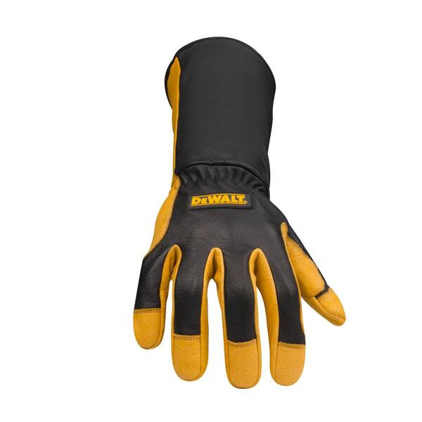 yellow chore gloves