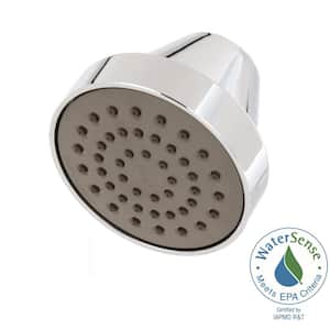Align 1-Spray Patterns with 1.75 GPM 3.6 in. Wall Mount Fixed Shower Head in Chrome
