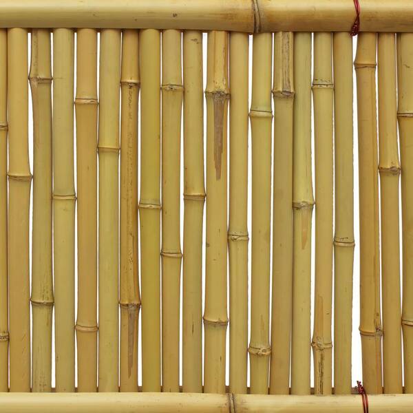 RED LANTERN Bamboo Garden Fence Hoshi Zen Panel - Natural WD20483