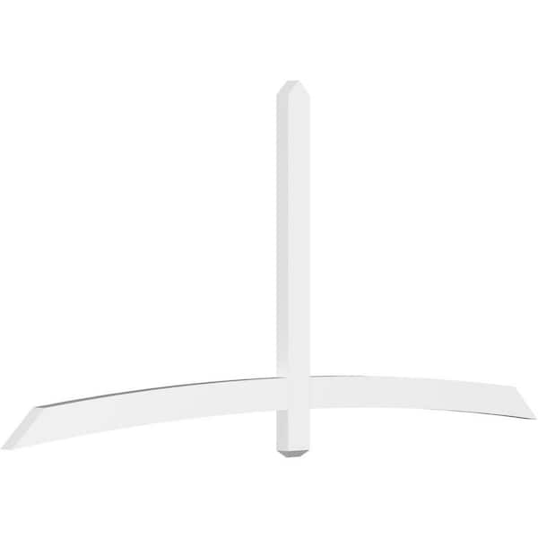 Ekena Millwork Bellingham 96 in. W x 44 in. H x 2 in. D Signature Polyurethane Bracket