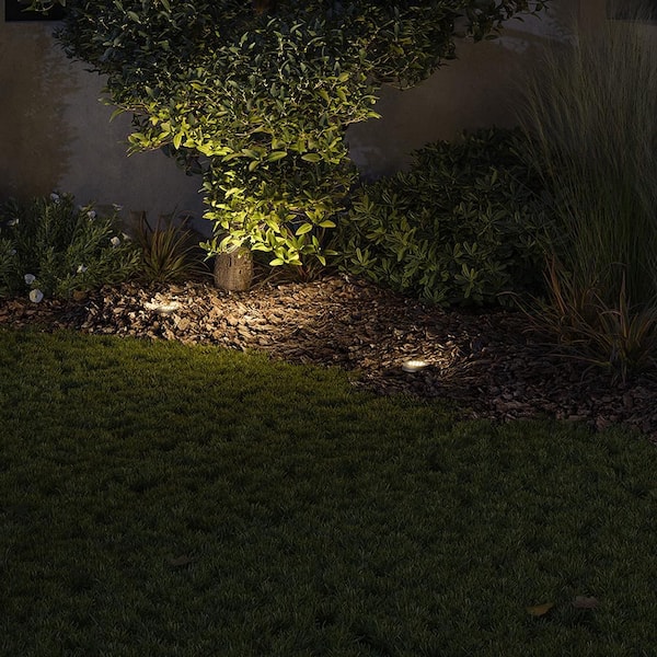 Hinkley Hardy Island Eyebrow LED Well Light, Matte Bronze