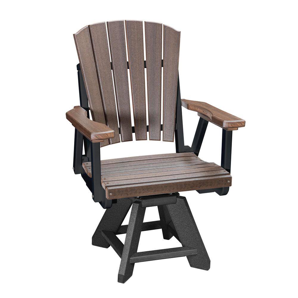 Adirondack Series Black Swivel Dining Height Chair Set of 1 price history on PriceWatchPro