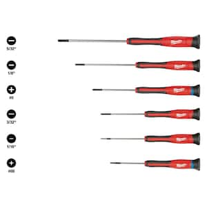 Precision Phillips Screwdriver Set (6-Piece)