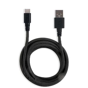 9 ft. Braided Cable for USB to USB-C