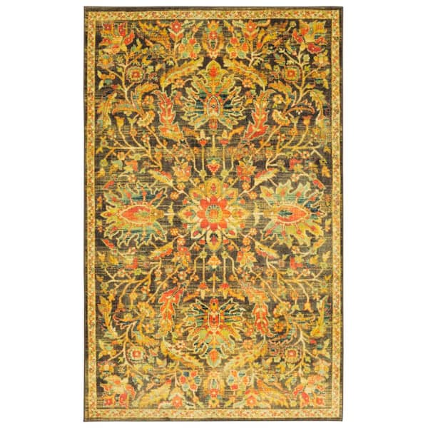 Mohawk Home Elizabeth Multi 8 ft. x 10 ft. Distressed Area Rug