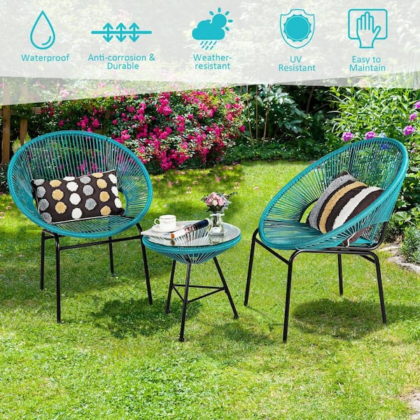 Weather resistant bistro online set