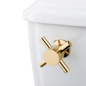 Concord Toilet Tank Lever in Polished Brass