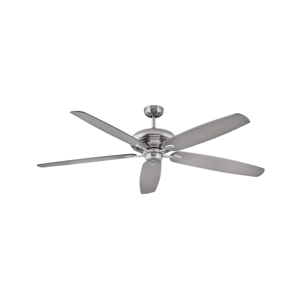 Hinkley Grander 72 Ceiling Fan - Brushed Nickel - 900672FBN-NID