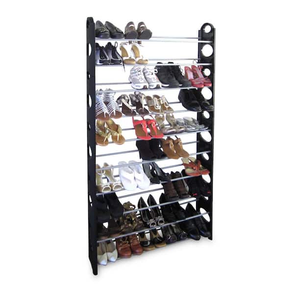 Lavish Home Shoe Rack-10 Tier Storage for Sneakers, Heels, Flats,  Accessories, and More-Space Saving Organization