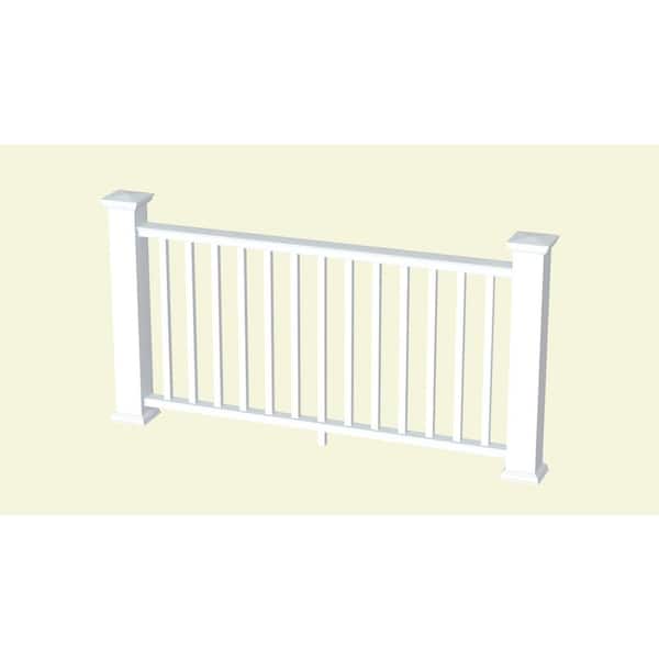 INTEX MILLWORK SOLUTIONS Providence Rail Bracket Kit, 4 Brackets and Screws, for Straight Level Rail Section