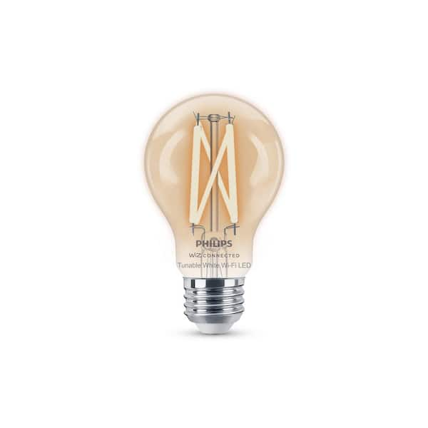 Philips Smart 60W Clear Tunable White Filament A19 1P