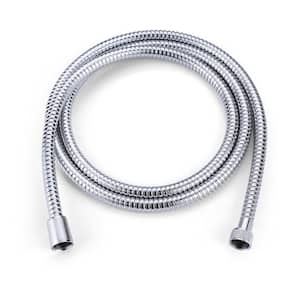 63 in. Stainless Steel Replacement Shower Hose in Chrome