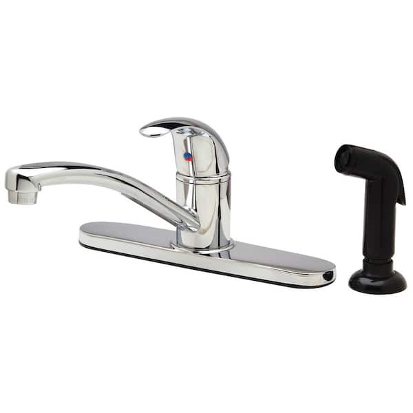 Zurn Single-Handle Standard Kitchen Faucet in Polished Chrome