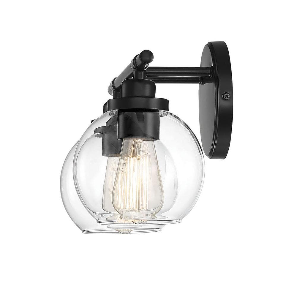 Savoy House Carson 2 - Light Vanity in Matte Black