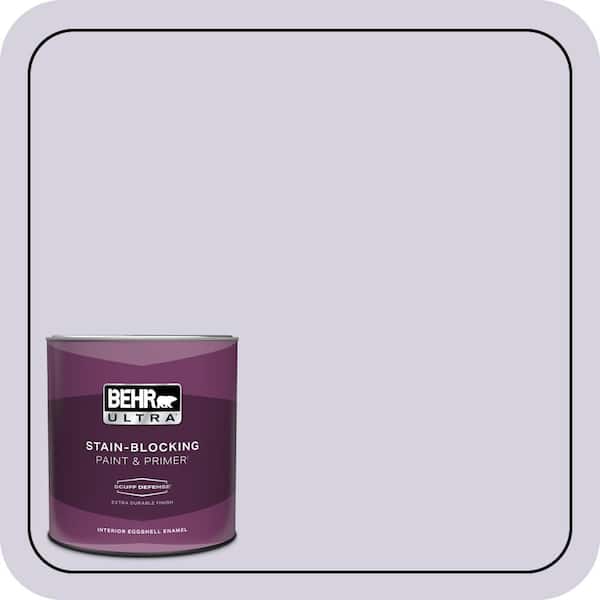 BEHR ULTRA 1 qt. #650E-2 Lovely Lavender Extra Durable Eggshell Enamel Interior Paint & Primer