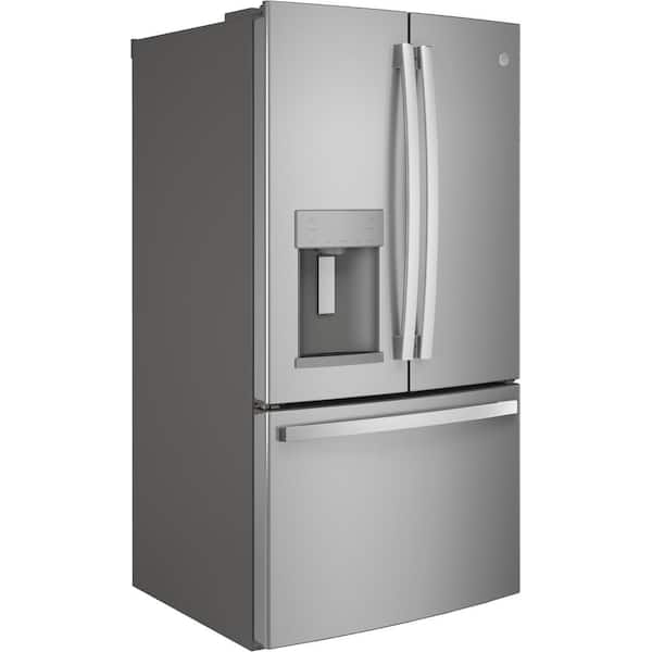 PFE28KYNFS by GE Appliances - GE Profile™ Series ENERGY STAR® 27.7 Cu. Ft.  Fingerprint Resistant French-Door Refrigerator with Hands-Free AutoFill