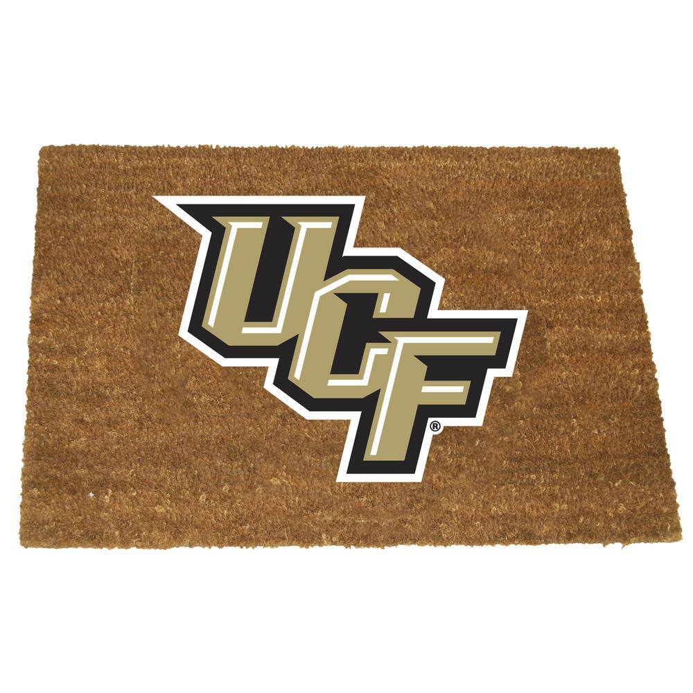 Central FL Brown 29.5 in. x 19.5 in. Coir Fiber Colored Logo Door Mat price history on PriceWatchPro