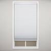 Perfect Lift Window Treatment White Cordless Blackout Polyester Cellular Shades - 36.5 in. W x 48 in. L QEWT364480