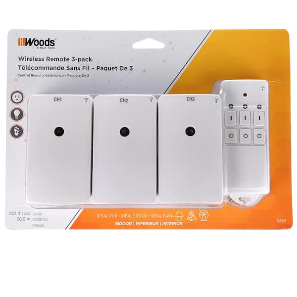 Wireless Remote Control Outlet Switch (5 Pack) – Electrical