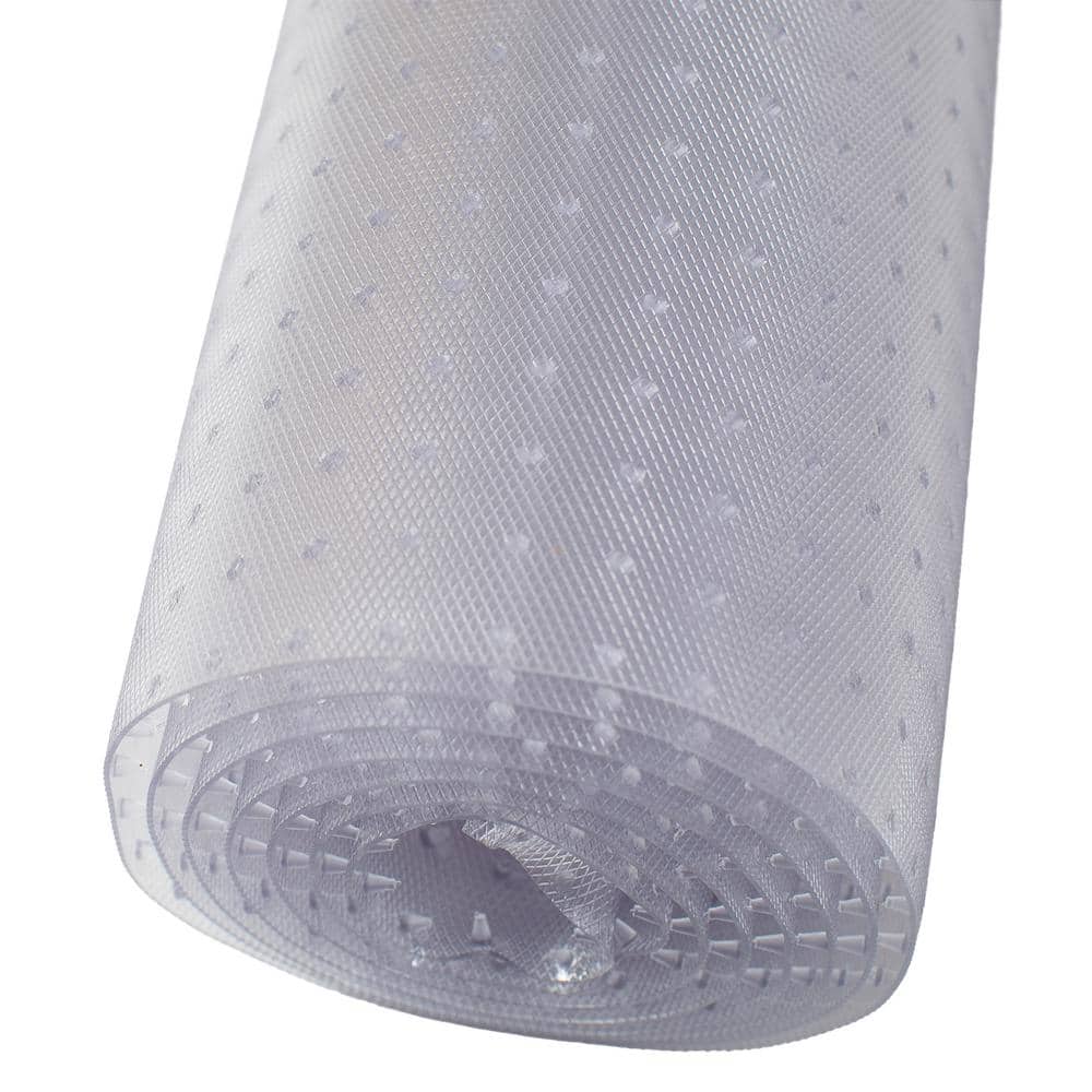 Industrial-Grade Floor Protector for Deep Pile Carpet with Crosshatch Pattern Clear 24 in. x 12 ft. price history on PriceWatchPro