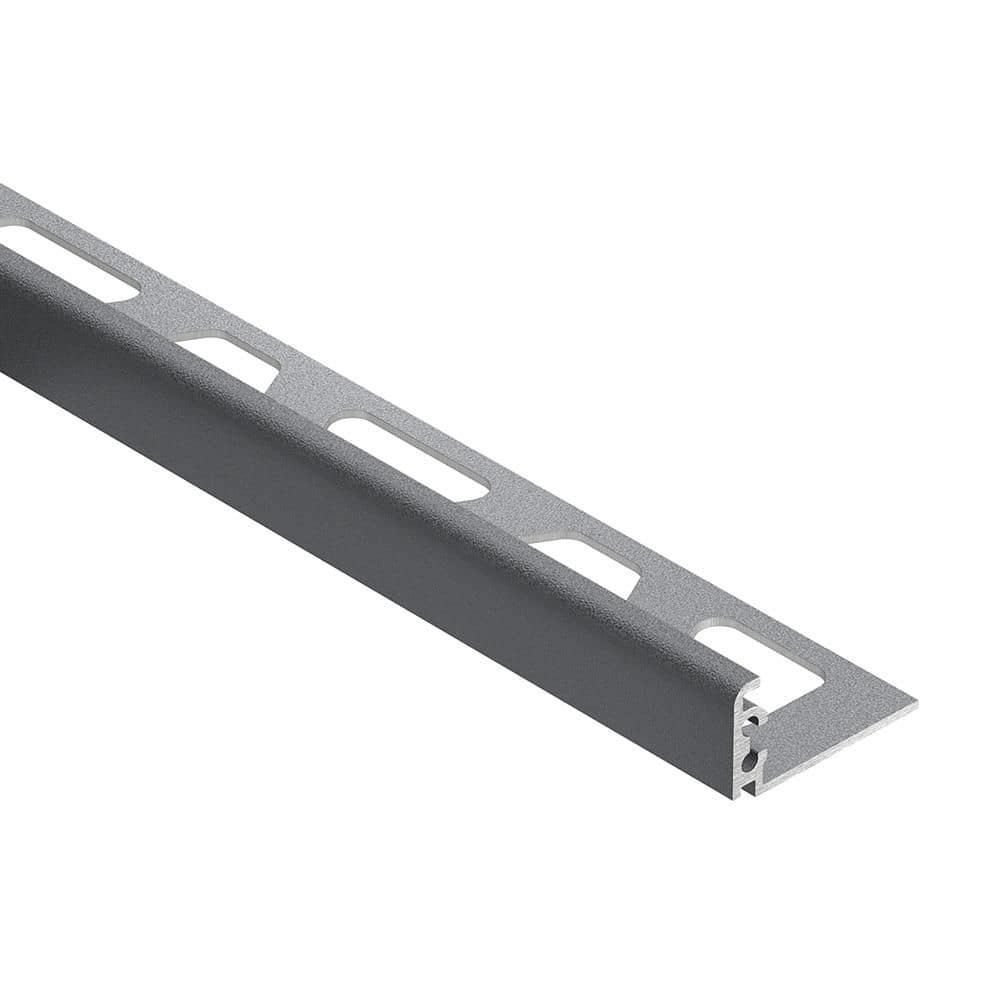 Jolly Pewter Textured Color-Coated Aluminum. 5 in. x 98.5 in. Metal L-Angle Tile Edge Trim price history on PriceWatchPro