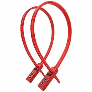Badger, All-Purpose Cable Tie Combination Padlock (19 in.) (2-Pack)