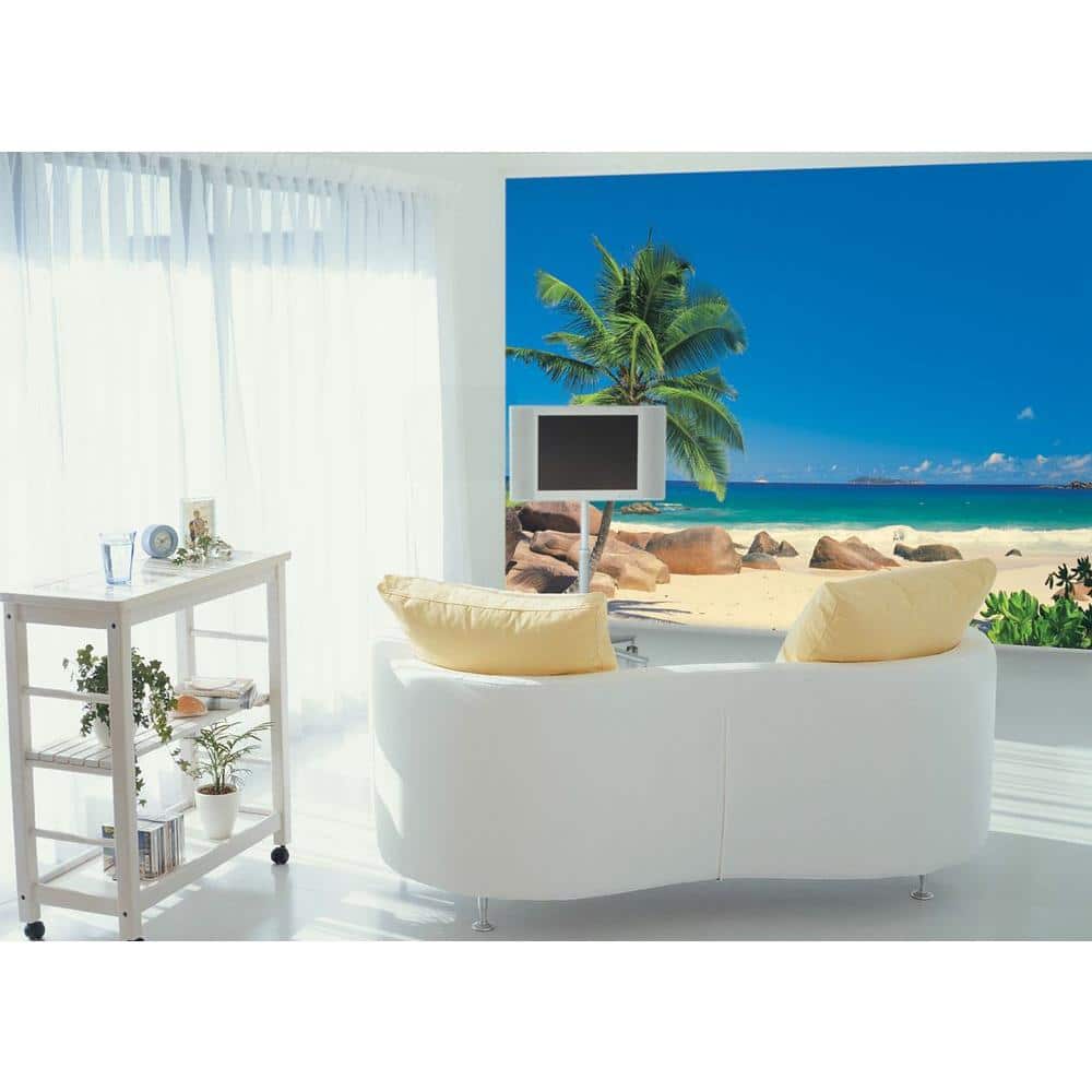 Komar Seychellen Wall Mural 4006 The Home Depot