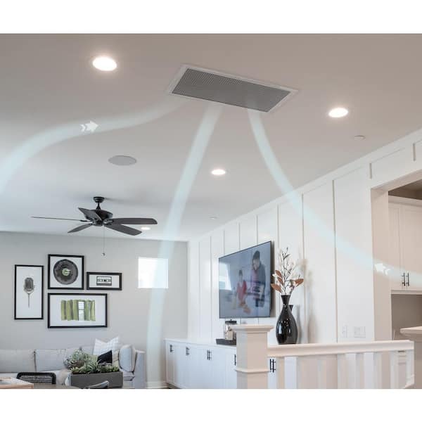 QuietCool 3543 CFM Roof Mount Whole House Fan with Damper