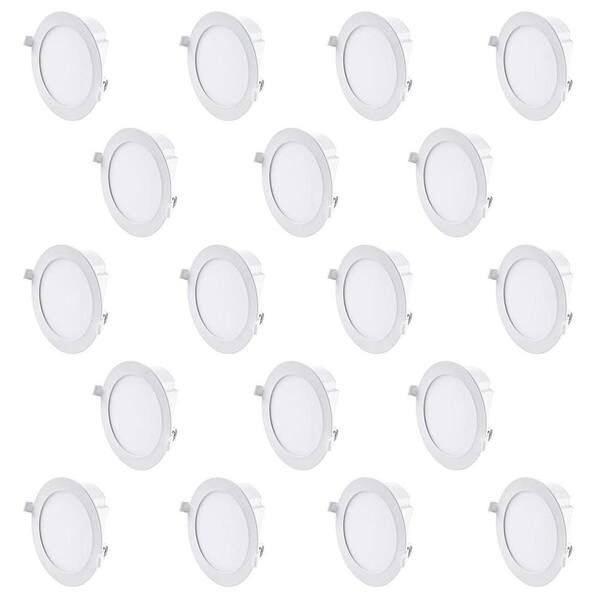 Hyperikon J-Box Downlight 6 in. 12-Watt 4000K Ne-Watt Construction or ...