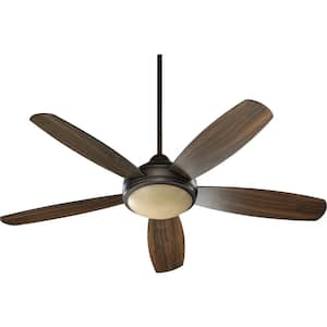 Colton 52 in. Indoor Oiled Bronze Ceiling Fan with Wall Control