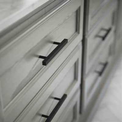 HB1 Black Leather & Chrome Rim Door Handle Kitchen Bedroom Cupboard Drawer Pull