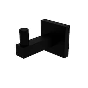 Montero Collection Wall-Mount Robe Hook in Matte Black