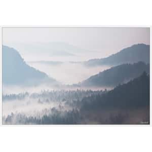 "Perfect Winter Day" by Marmont Hill Floater Framed Canvas Nature Art Print 20 in. x 30 in.