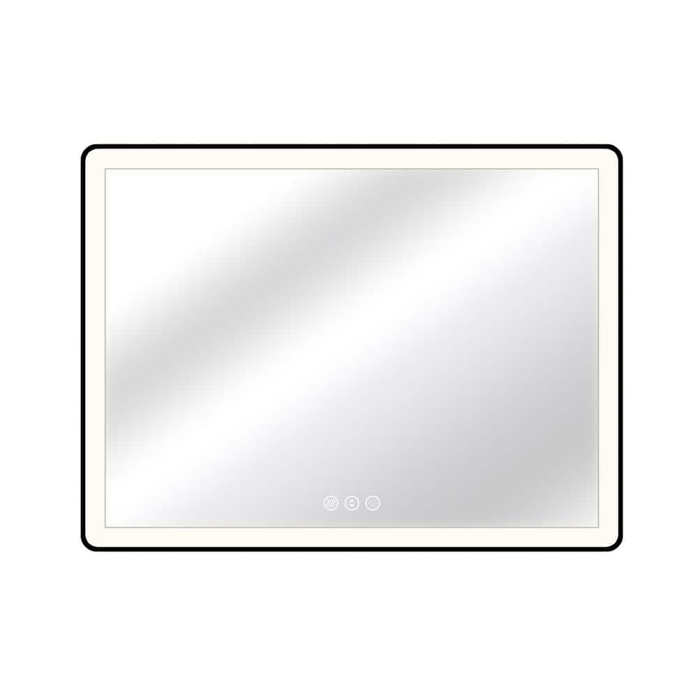 M22 Serie 48 in W x 36 in H Rectangular Framed with Tri Color Wall Mount LE