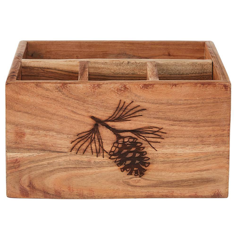 Natural Pine Caddy (Small) - Moslow Wood Products (Virginia)
