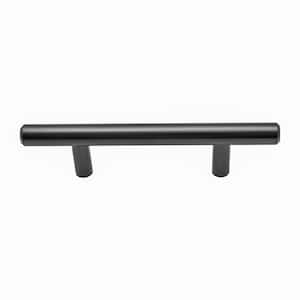 Carli 3 in. (76 mm) Matt Black Cabinet Drawer Pull Handle