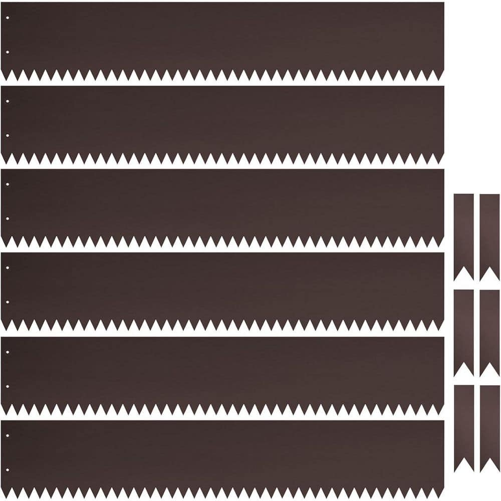 40 x 8 in. Brown Hammer in Metal Landscape Edging for Landscaping, 6-Pack price history on PriceWatchPro